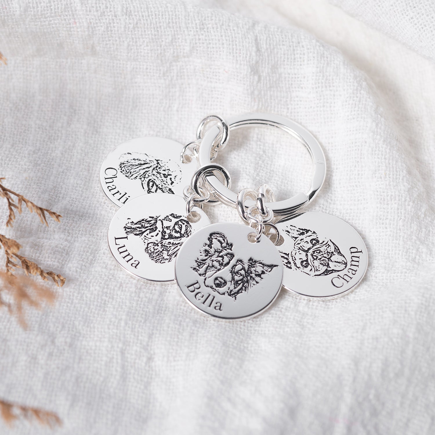 Pet Face Keychain