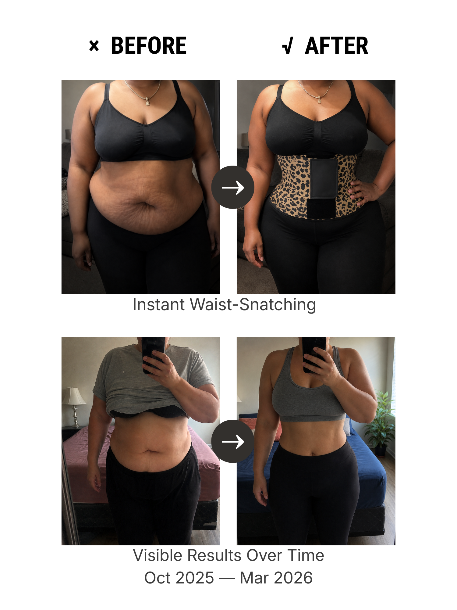 Tummy Control Adjustable Waist Trainer