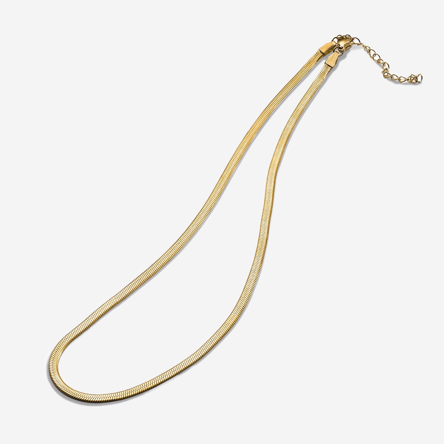 Flat Snake Necklace