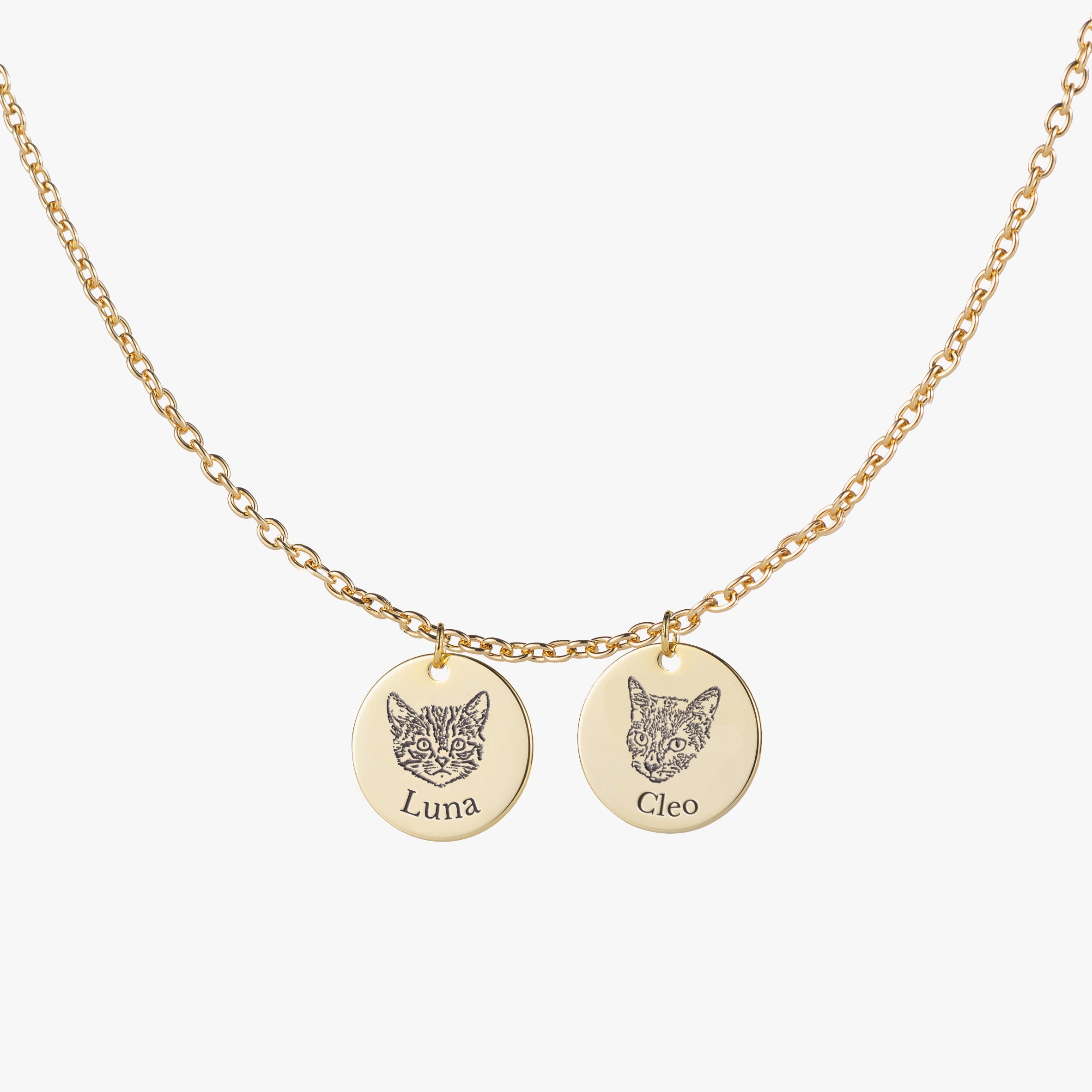 Cat Face Necklace