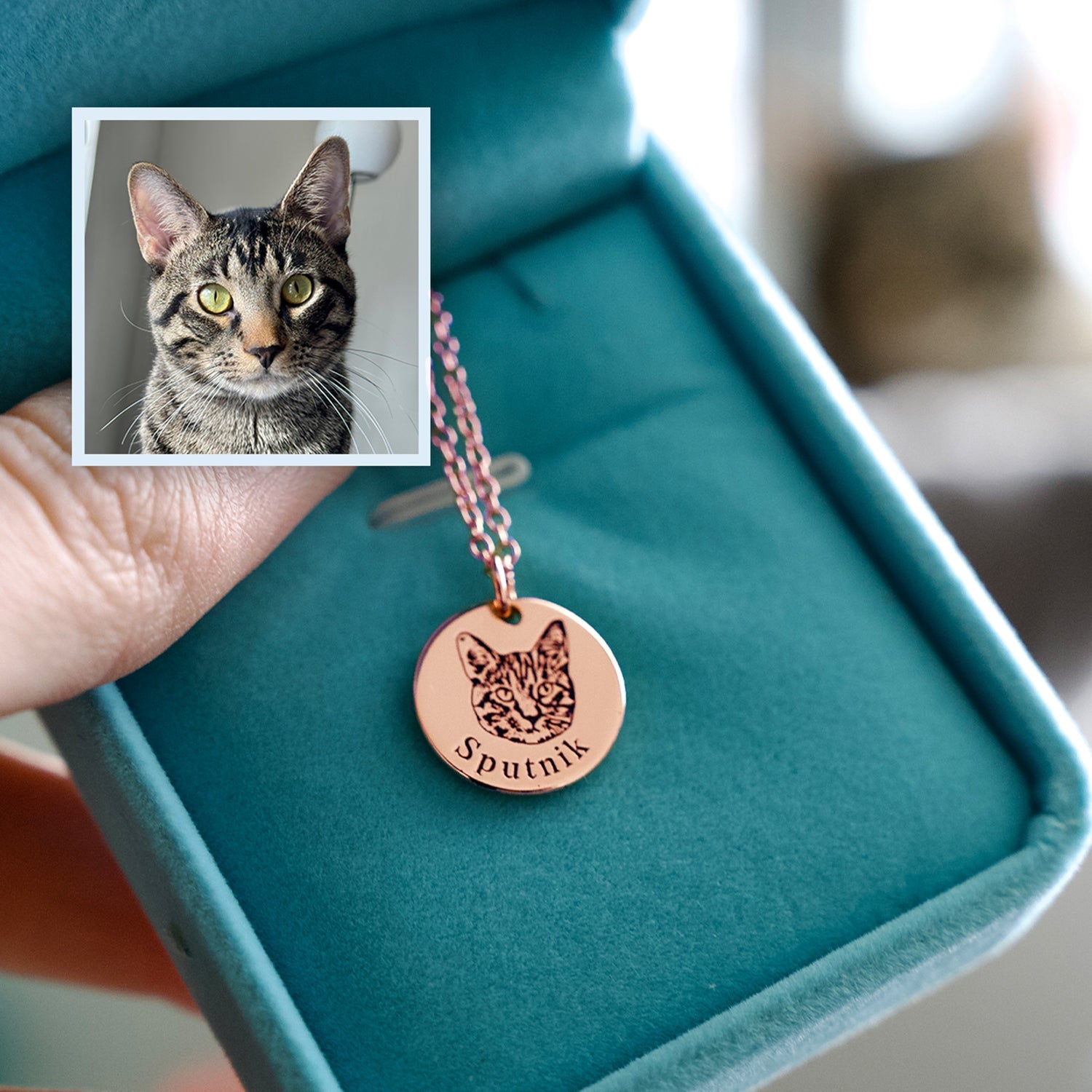 Cat Face Necklace