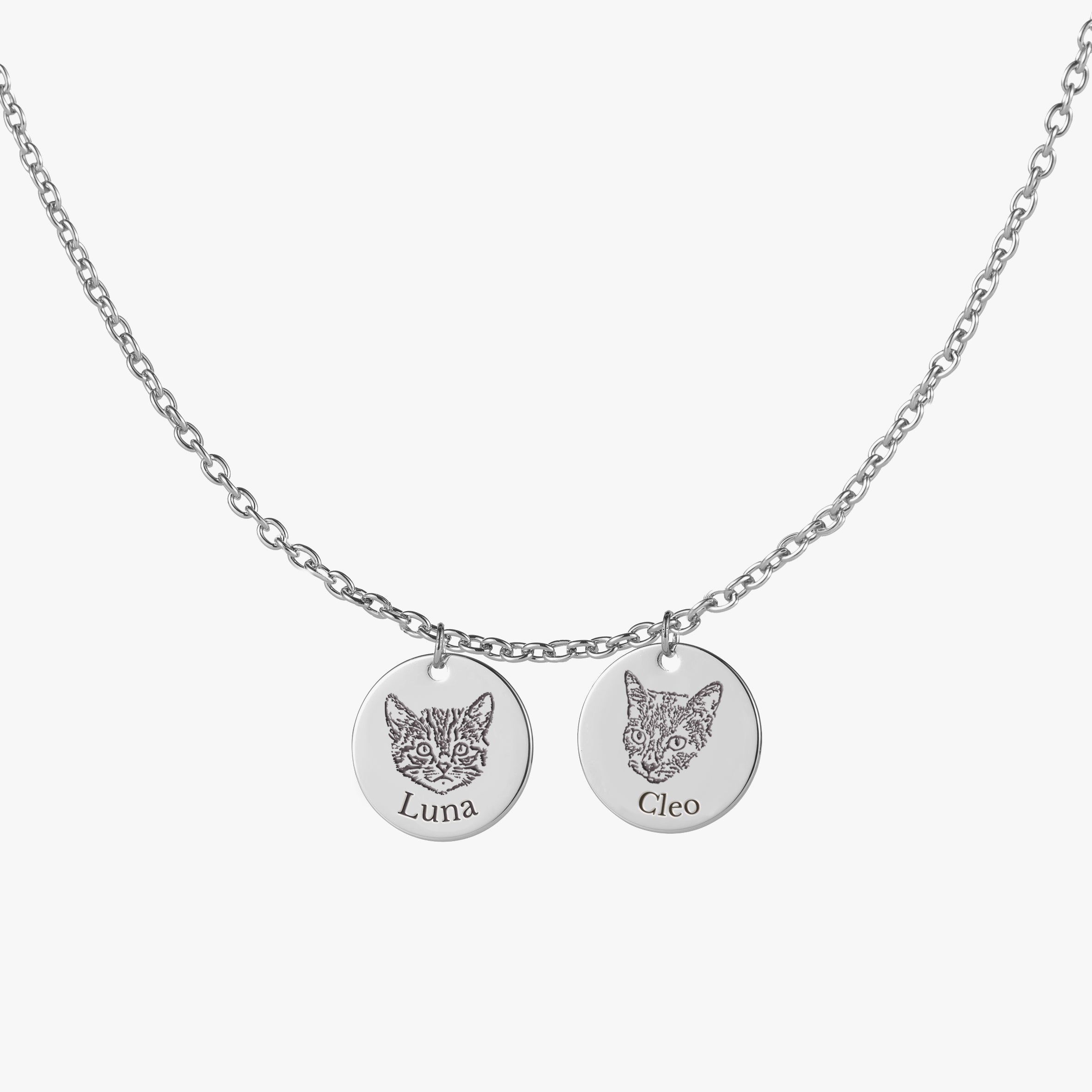 Cat Face Necklace