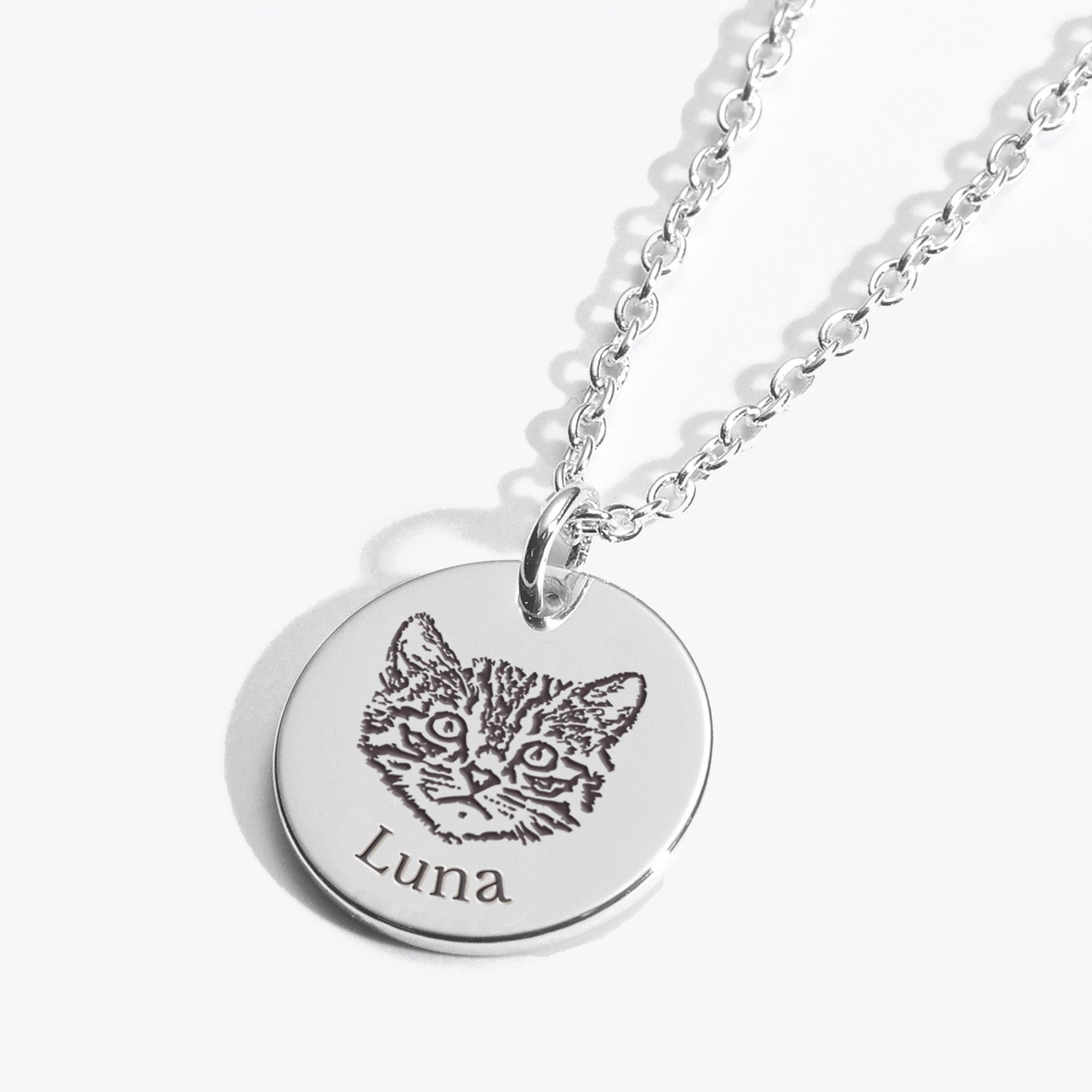 Cat Face Necklace