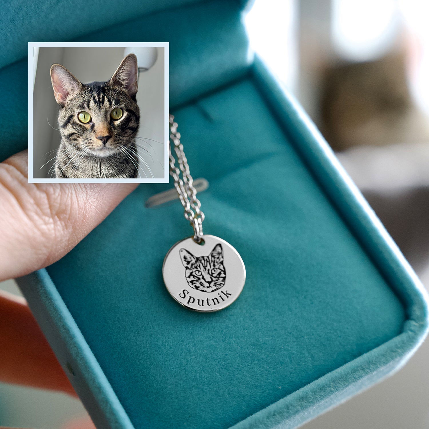 Cat Face Necklace