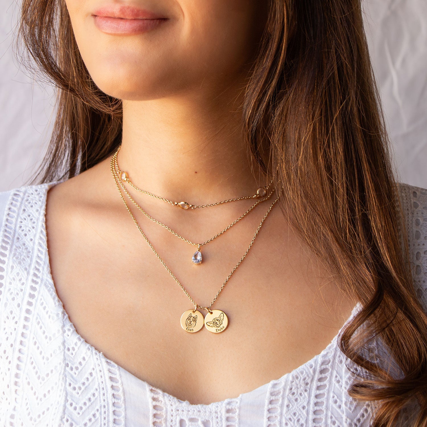 Dainty Necklace Set