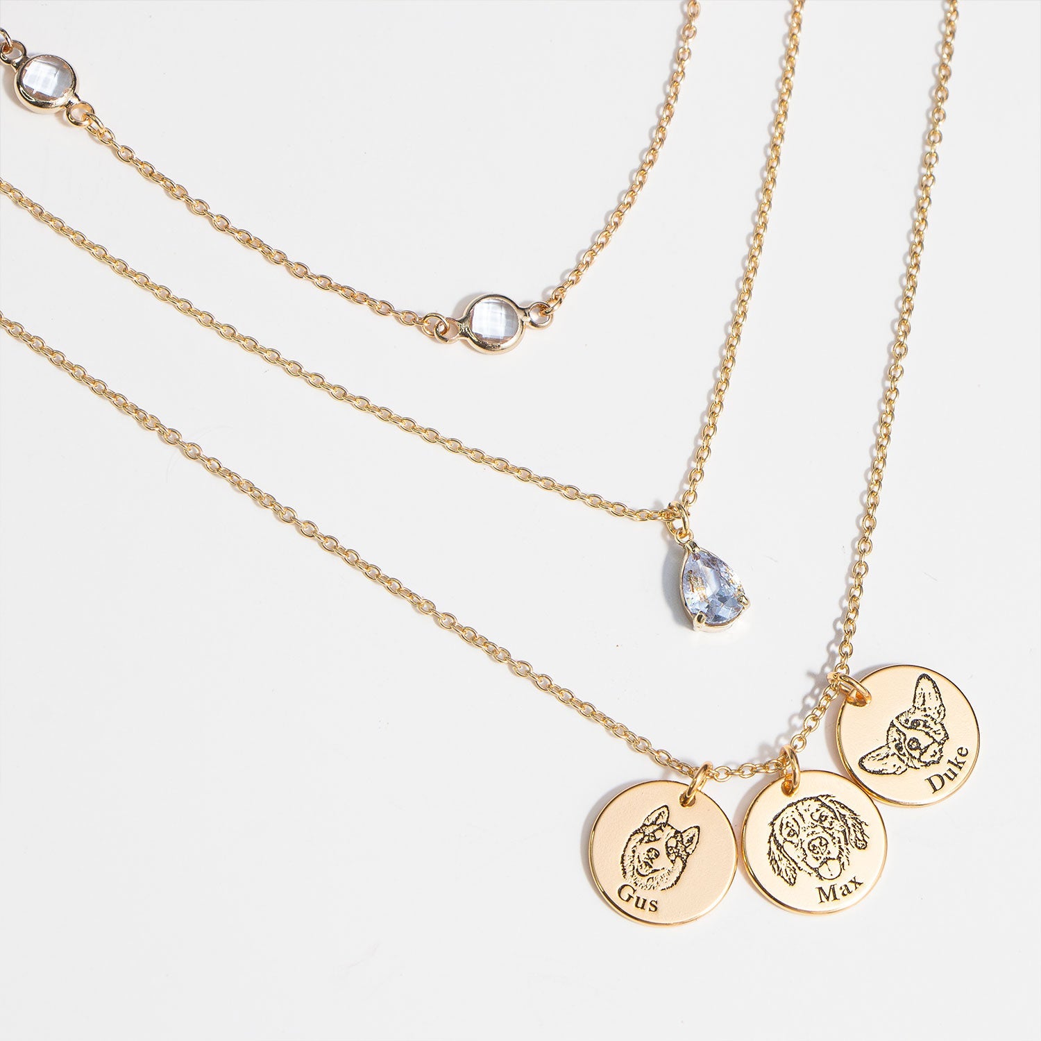 Dainty Necklace Set