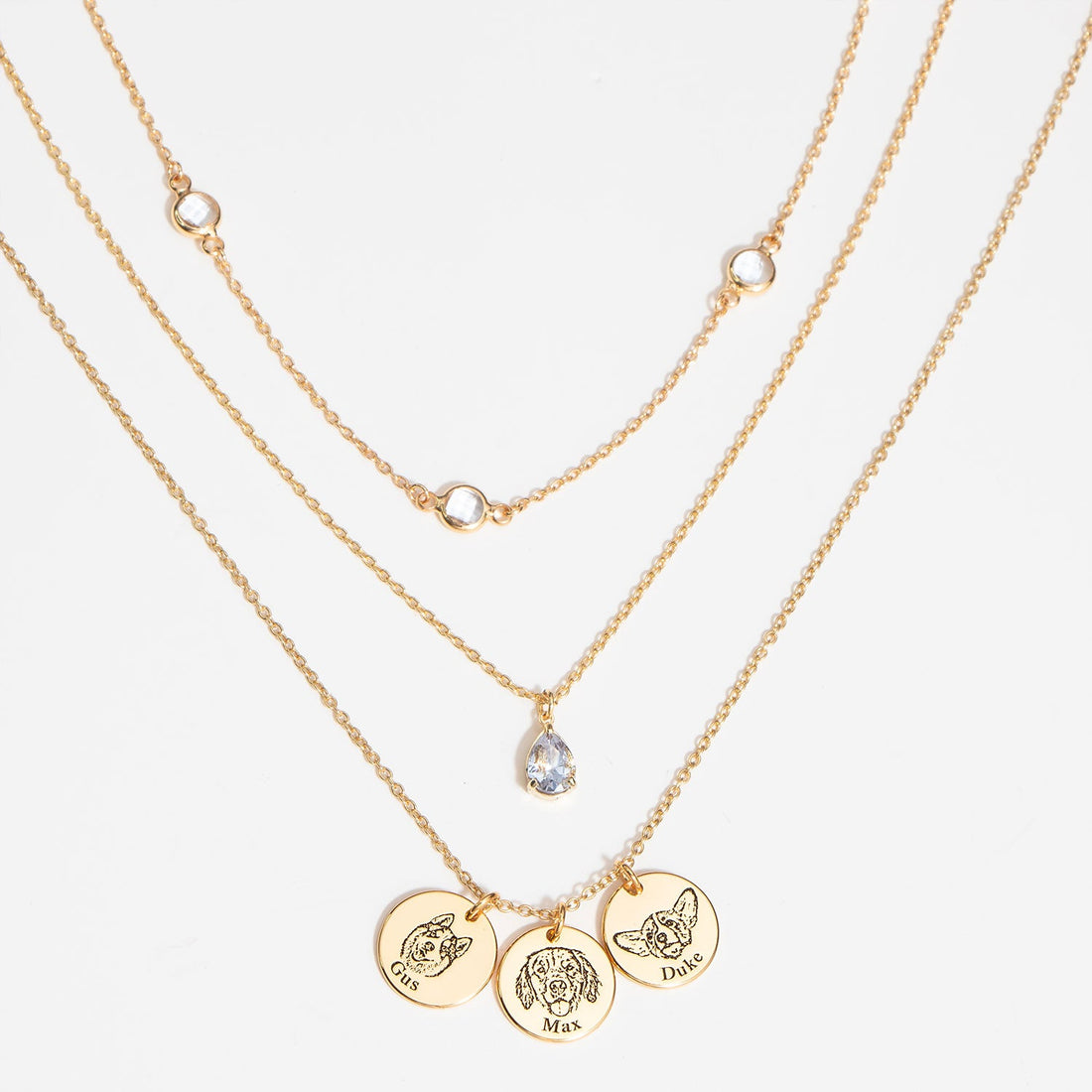 Dainty Necklace Set